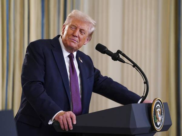 El presidente de EE.UU., Donald Trump, en una foto de archivo.