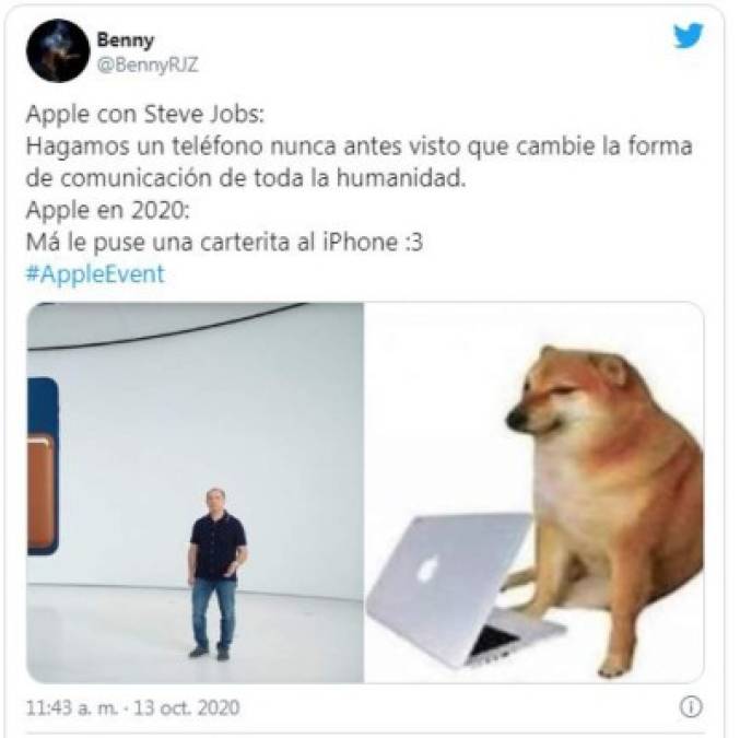 ¡Es igual al 5! Los mejores memes que dejó la presentación del iPhone 12