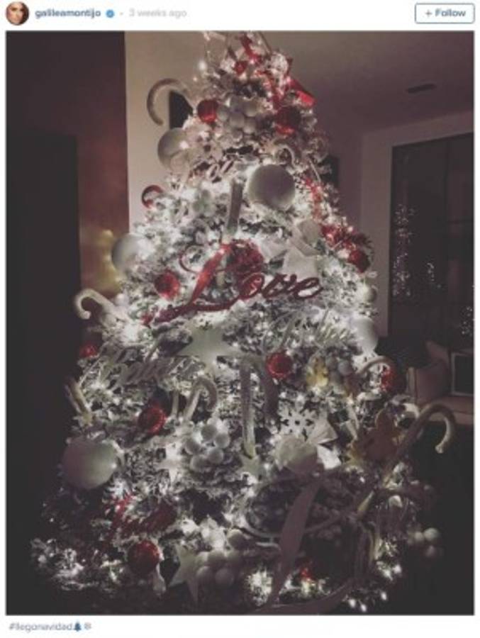 ¿Cómo decoran los famosos sus árboles de Navidad?