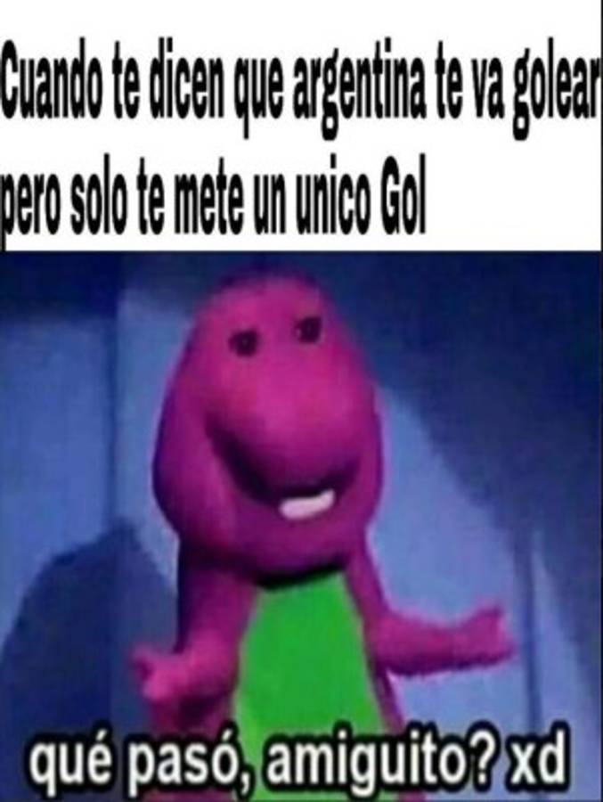 Los divertidos memes del partido entre Honduras y Argentina