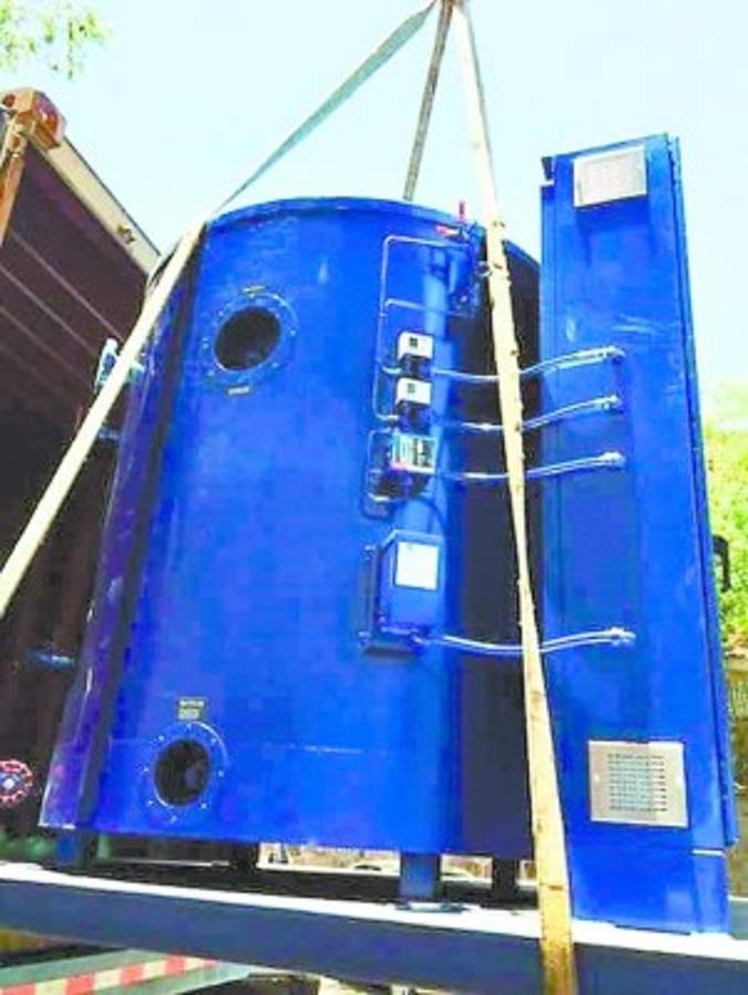 HEU adquiere nueva caldera