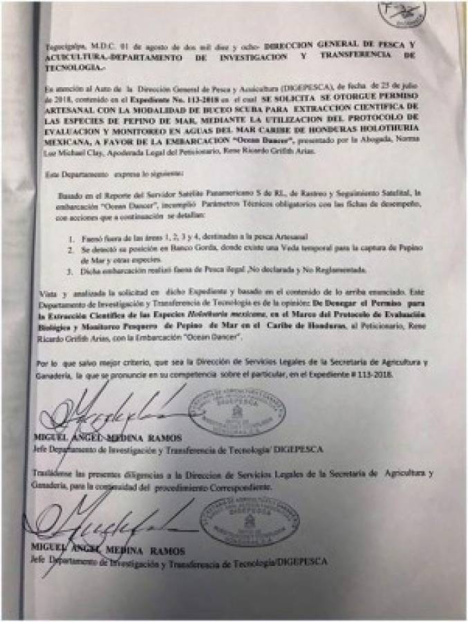 Documentos obtenidos por EL HERALDO.