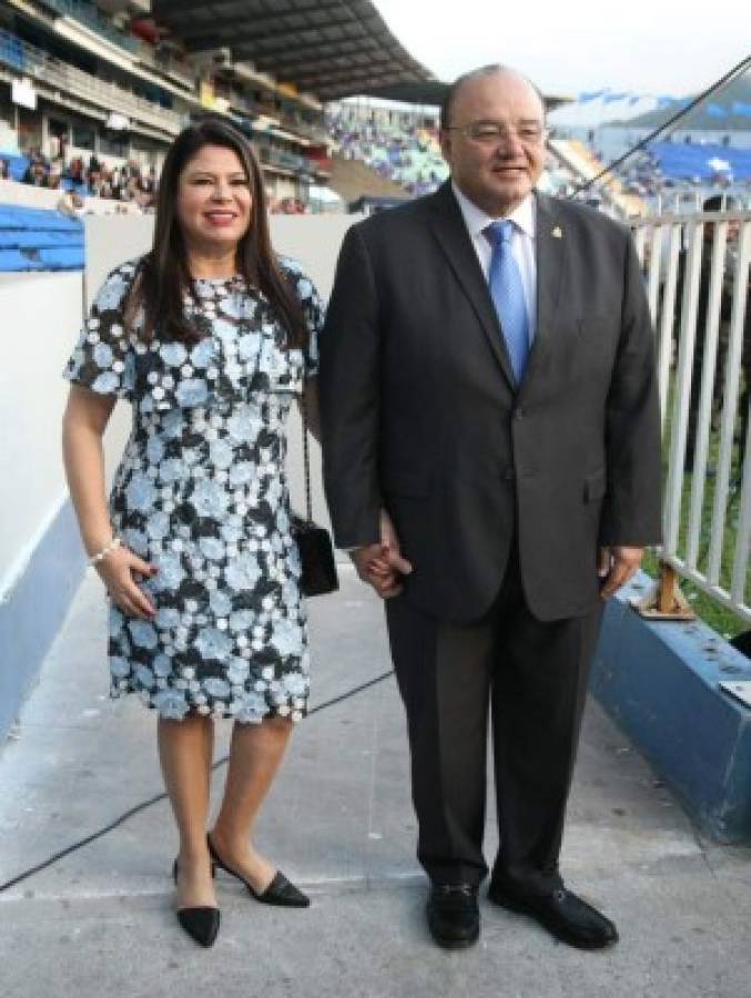 Elegancia y buen vestir en la toma de posesión de Juan Orlando Hernández