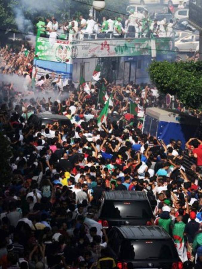 Recibidos como héroes