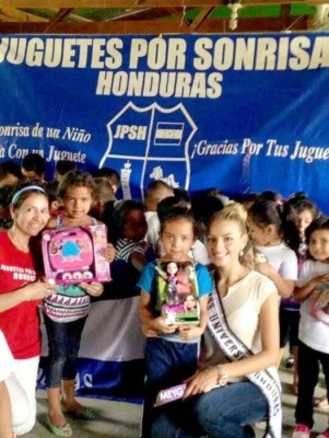 Dibujan sonrisas en los rostros de los niños de Honduras