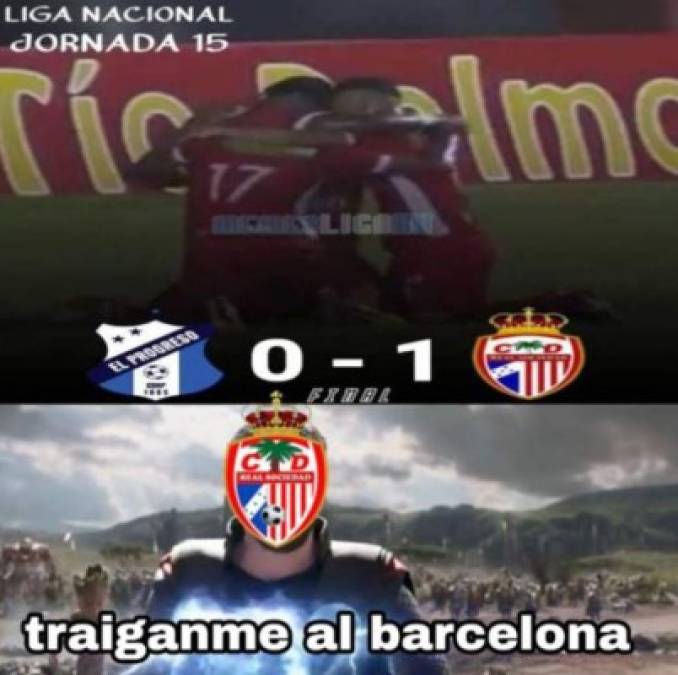 Rony Martínez y Real España, las víctimas favoritas de los mejores memes de la jornada 15