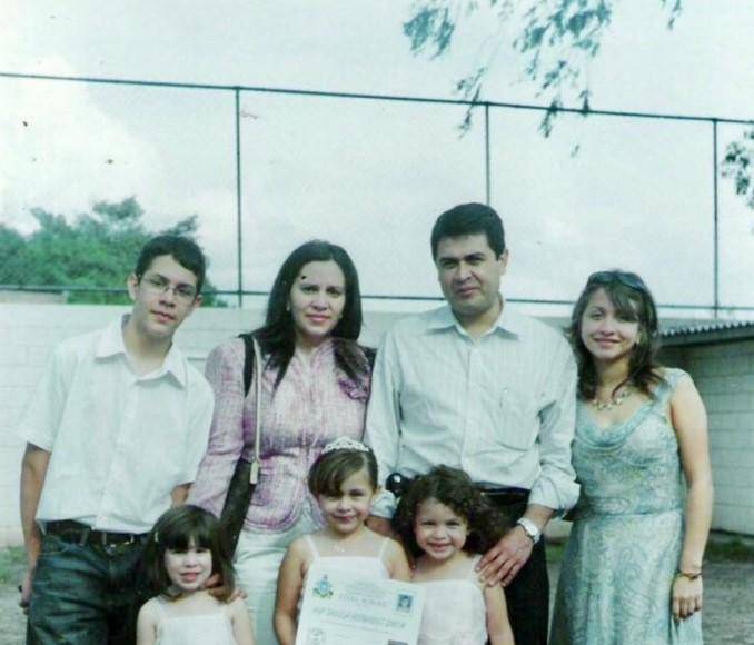 Las hijas de Juan Orlando Hernández, así han cambiado con el paso de los años