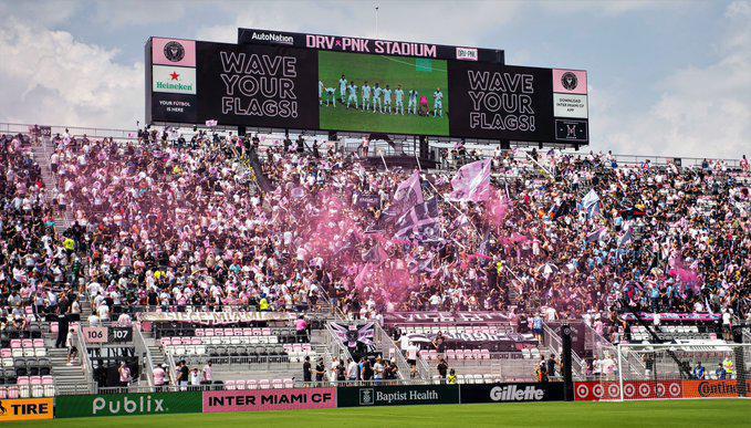 Inter Miami luce su estadio: Así fue la inauguración de la nueva casa de Messi en EE UU