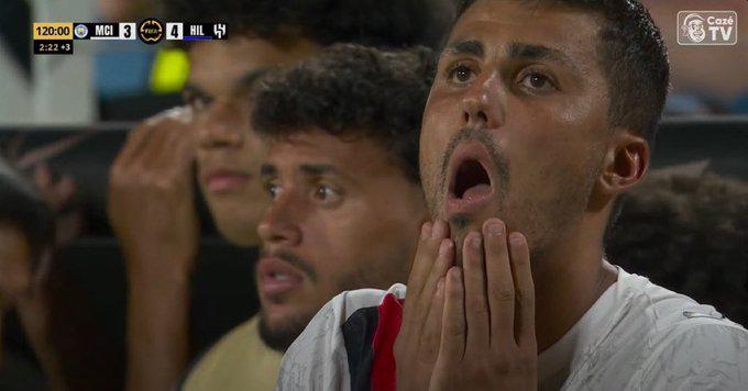 Manchester City y la tristeza luego de ser eliminados del Mundial de Clubes por Al Hilal