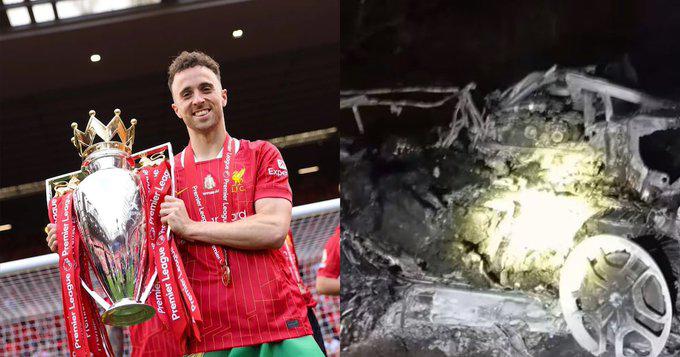 Diogo Jota y André da Silva: Así quedó el carro tras accidente en el que perdieron la vida