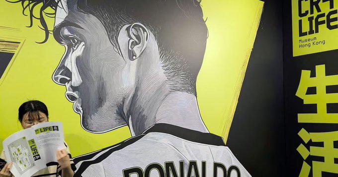 Primer museo de Cristiano Ronaldo en Hong Kong con un mensaje de superación