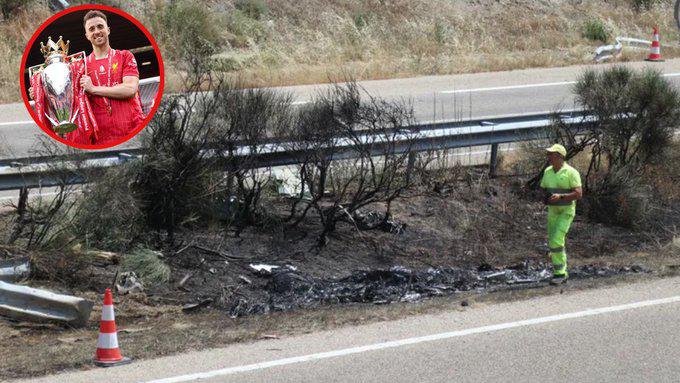 Diogo Jota y André da Silva: Así quedó el carro tras accidente en el que perdieron la vida