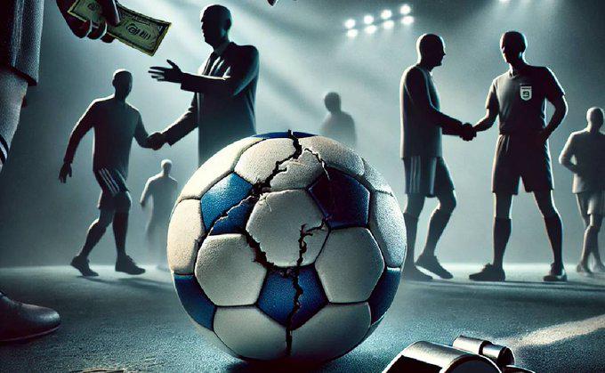 14 futbolistas han sido detenidos y un exvicepresidente; razón por la que son investigados