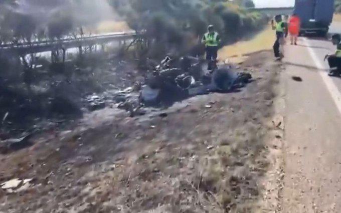 Diogo Jota y André da Silva: Así quedó el carro tras accidente en el que perdieron la vida
