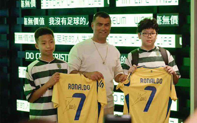 Primer museo de Cristiano Ronaldo en Hong Kong con un mensaje de superación
