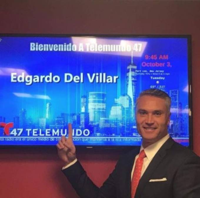 Edgardo del Villar, el periodista de Telemundo que enfrentó el cáncer con positivismo
