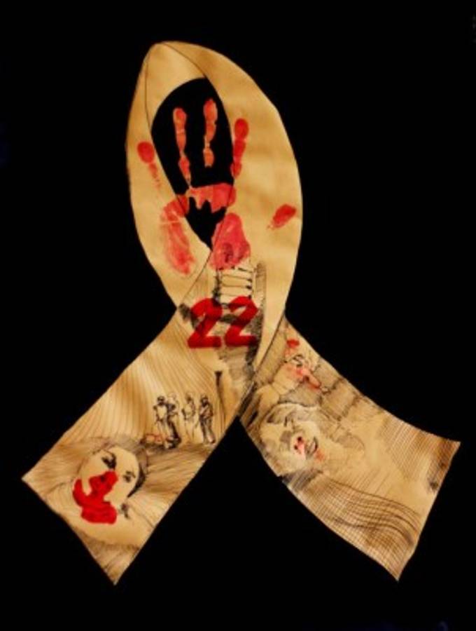 Daniel Valladares: La gráfica que sangra en los afilados pétalos del arte