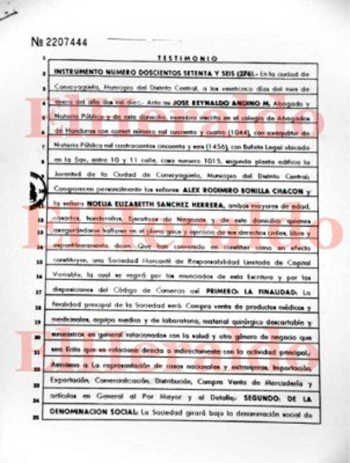 Honduras: 600 empleados se confabularon para el saqueo en red de hospitales