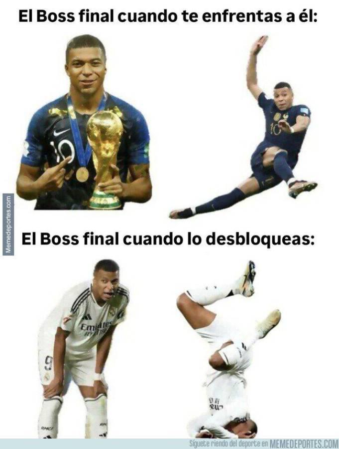 Memes destrozan a Mbappé tras fallar otro penal con Real Madrid y perder en LaLiga