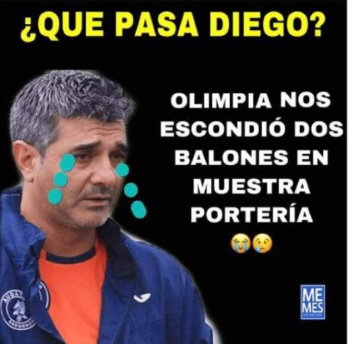 Motagua es víctima de memes tras perder ante Olimpia con doblete de Benguché