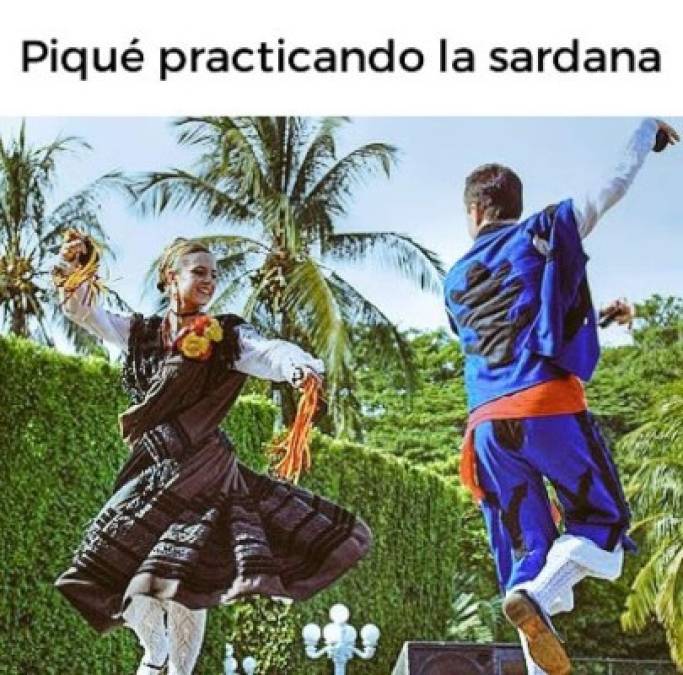 Los memes que desató la mano de Piqué durante el partido de España ante Rusia en los octavos