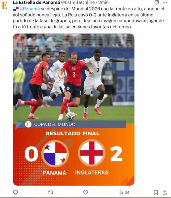 Vergüenza canalera: lo que dicen los medios tras eliminación de Panamá en el Mundial 2026