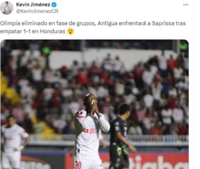 Olimpia eliminado de Copa Centroamericana y estos son los ‘culpables’, según periodistas