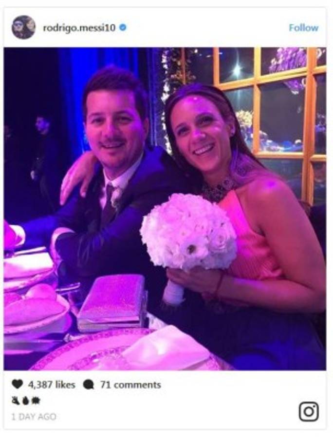 La publicación del Instagram del hermano de Lionel Messi.