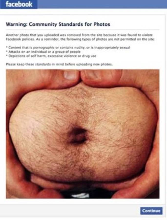 Las 12 fotos censuradas por Facebook