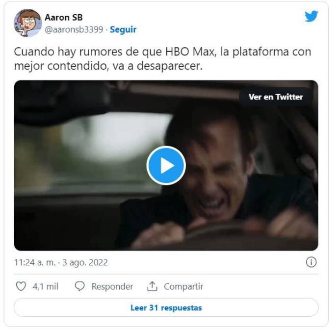 ¿Adiós a HBO Max? Los mejores memes ante rumores de cierre