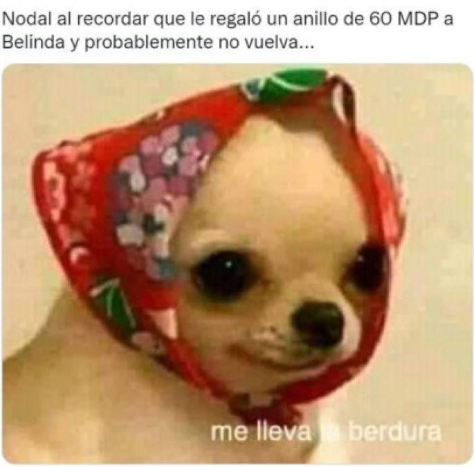 Los memes que deja la supuesta ruptura entre Belinda y Nodal