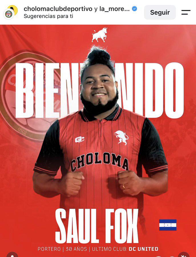 La More responde a críticas luego de ser presentado como nuevo jugador del Choloma