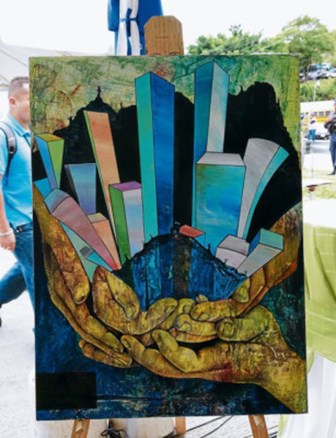 Arte presente en inauguración de obra del Intercambio Milenio