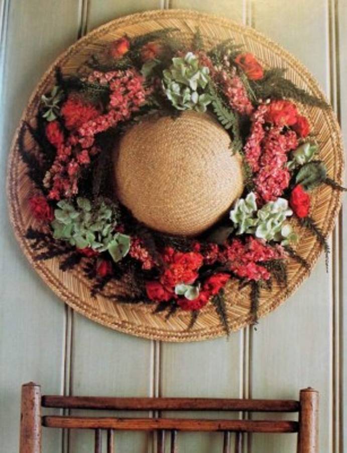 Decore con flores secas