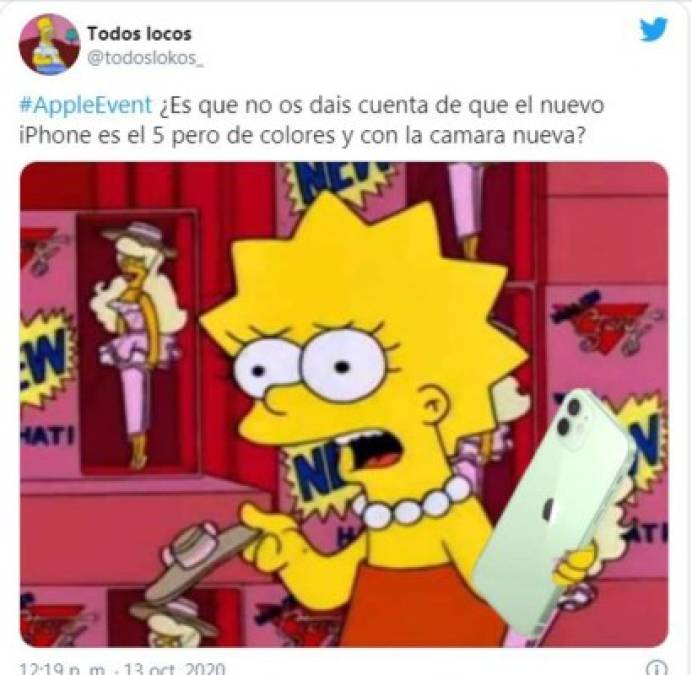 ¡Es igual al 5! Los mejores memes que dejó la presentación del iPhone 12