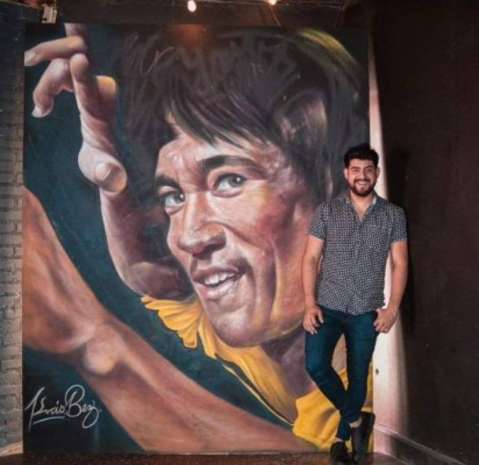 'Desde Honduras para el mundo': Grafitero hondureño inmortaliza a Vicente Fernández con increíble mural (FOTOS)