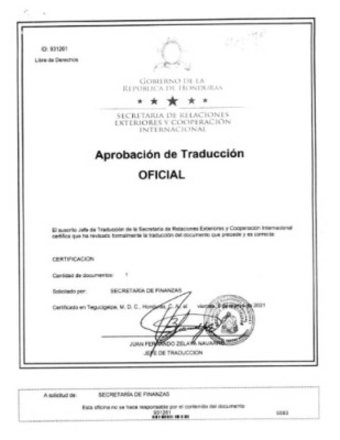 Contrato de vacuna Sputnik V se firmó con empresa subsidiaria del Fondo Ruso de Inversión