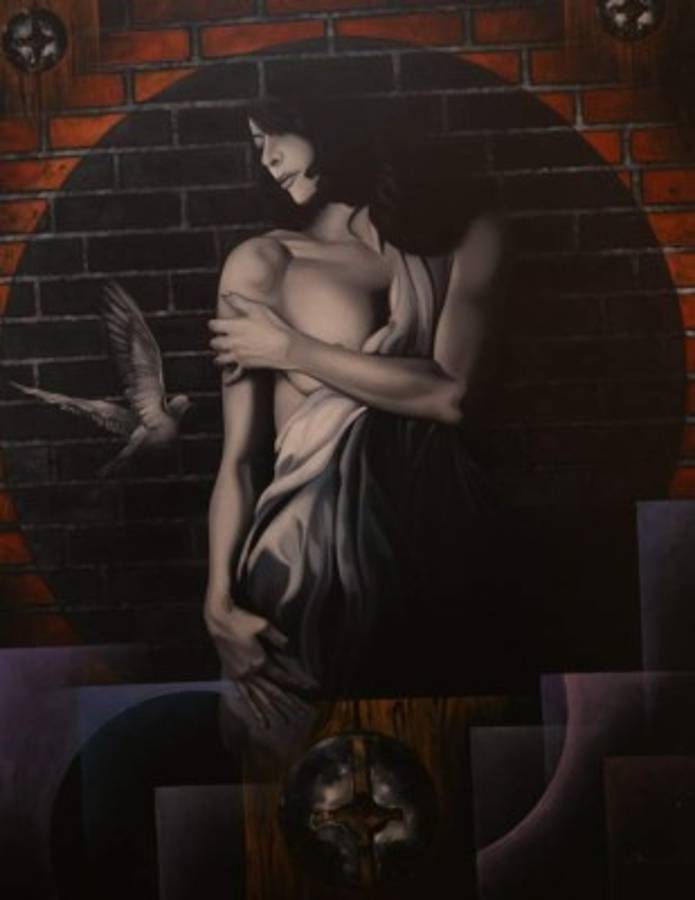 Exposición de pintura en Valle de Ángeles