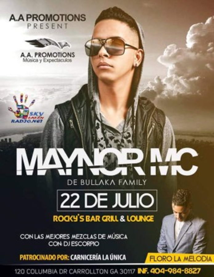 Maynor Mc se presentará en Atlanta, Estados Unidos