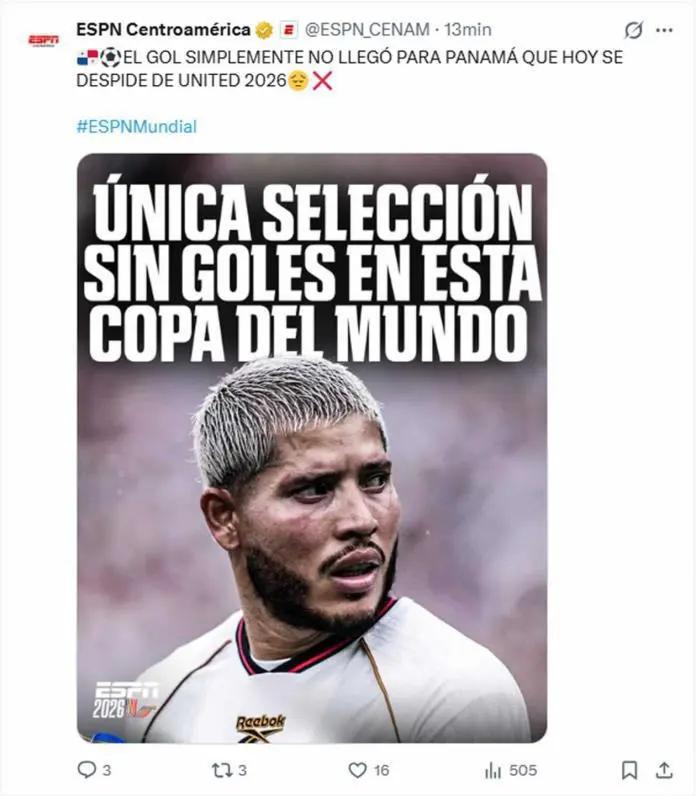 Vergüenza canalera: lo que dicen los medios tras eliminación de Panamá en el Mundial 2026