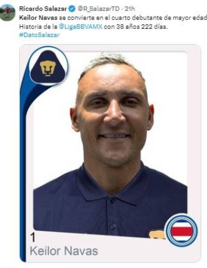 Keylor Navas: revelan el verdadero nombre del ex portero de Real Madrid y ahora de Pumas