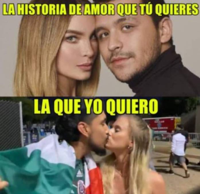 Relación entre gringa y mexicano presentes en partido de Copa Oro causa revuelvo en redes con memes