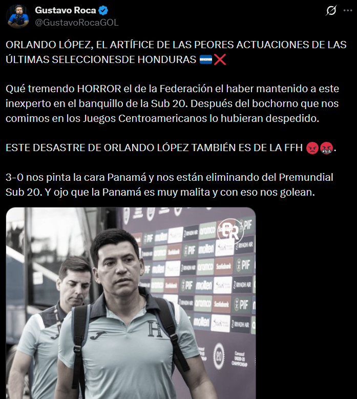 Bochorno No ven una: Prensa explota tras eliminación de Honduras en Premundial Sub-20 de Concacaf