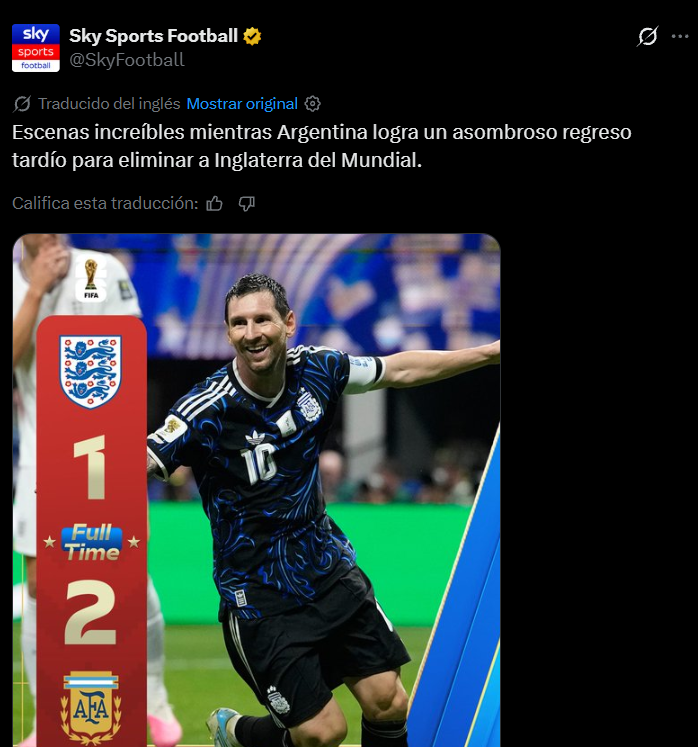 Dios es argentino Historia: Reacción de la prensa tras pase de Argentina a final del Mundial 2026