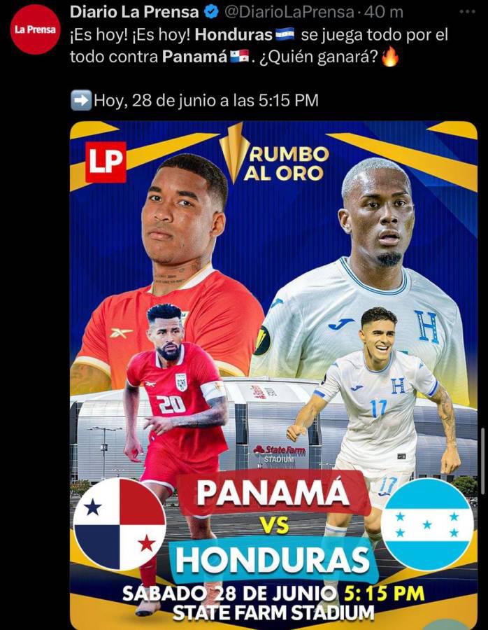 Periodistas y ex jugadores 'calientan' el Honduras vs Panamá por Copa Oro