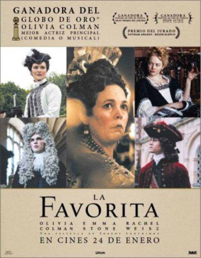 'La Favorita” o 'The Favourite”, se estrenó el jueves en cines hondureños