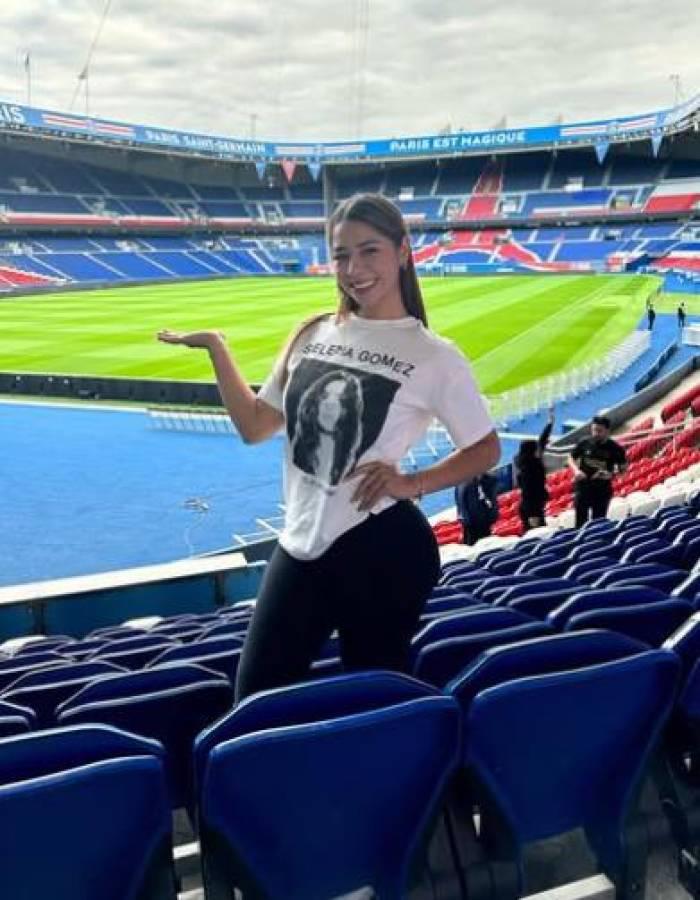 La bella hondureña que es pareja de tiktoker salvadoreño y estará en el estadio Morazán
