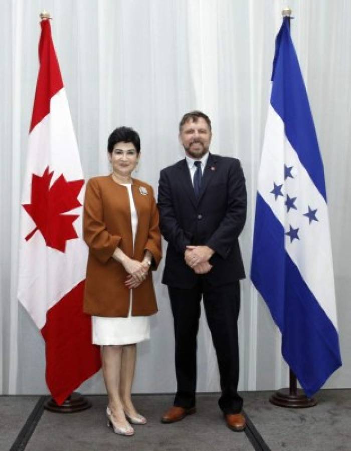 Brindis por los lazos de amistad y cooperación entre Honduras y Canadá