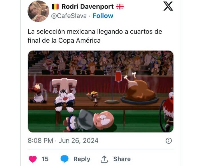 Memes despedazan a México tras derrota contra Venezuela en Copa América 2024