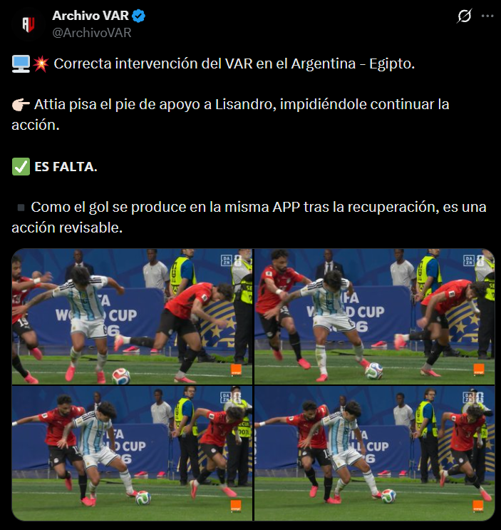 Mundial 2026: Messi se viste de héroe y rompe récord; Argentina deja tendido a Egipto y polémica en el VAR